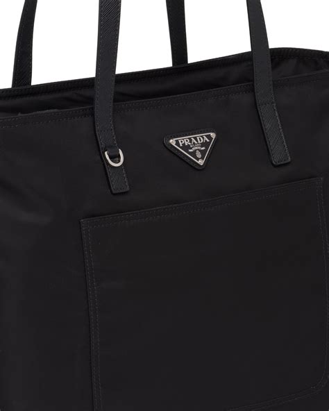 prada nylob|prada nylon shopper tote.